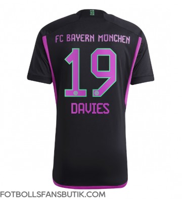 Bayern Munich Alphonso Davies #19 Replika Bortatröja 2023-24 Kortärmad